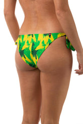 MIX SLIP DONNA  VERDE/GIALLO FIOCC BRASILE BE BEACH